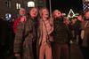 Kim Larsen blev søndag aften mindet på Rådhuspladsen i København - blandt mange andre steder landet over. Foto: Liselotte Sabroe