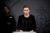 Statsminister Mette Frederiksen indkaldte til pressemøde i Statsministeriet om covid-19 i Danmark onsdag 11. marts 2020, hvor den første nedlukning ramte Danmark. Arkivfoto: Anthon Unger/Ekstra Bladet