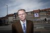To dage før, at plakater må hænges op i hele landet, har københavnerne fået den første valgplakat fra Partiet Klaus Riskær Pedersen. Foto: Liselotte Sabroe/Ritzau Scanpix