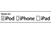 Made for iPod, iPhone og iPad via MFi-programmet.
