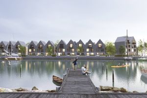 Byrådet i Odder Kommune har vedtaget lokalplanen for en ny bydel ved havnen i Hou. Arbejdet med Færgebyen kan begynde.