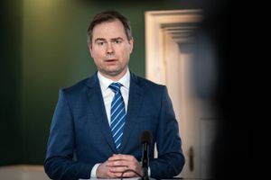     Finansminister Nicolai Wammen til pressemøde om nye initiativer på det økonomiske område i Finansministeriet onsdag den 18. marts 2020. Foto: Niels Christian Vilmann/Ritzau Scanpix