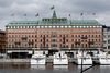 Siden 1874 har det eksklusive Grand Hotel været en del af det stockholmske bybillede. Nu er hotellet havnet i en "shitstorm". Foto: Jens Dresling/Polfoto