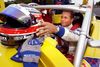 Jason Watt på plads i sin Renault Spider til en test på Jyllandsringen året før ulykken i 1999.