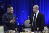 I sidste måned mødtes diktator Kim Jong-un (tv.) med Ruslands præsident, Vladimir Putin. Der har været rapporter om, at Rusland køber gamle sovjetiske granater i Nordkorea til krigen i Ukraine. Foto: Sputnik Photo Agency/Ritzau Scanpix