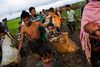 Op mod 290.000 er flygtet fra Myanmar. Foto: BERNAT ARMANGUE