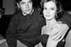 Natalie Wood og hendes mand Robert Wagner i 1959.
