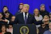 Donald Trump talte mandag ved en rally i Ohio. Det var her, han beskyldte Demokrater for at optræde landsforræderisk. Foto: MANDEL NGAN/Ritzau Scanpix