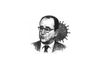 Frankrigs tidligere præsident Francois Hollande mener, at coronakrisen har understreget, at det internationale samarbejde er en nødvendighed for at løse globale udfordringer. Tegning: Rasmus Sand Høyer