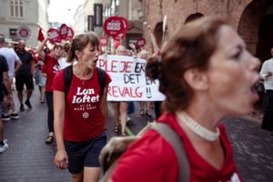 Ifølge Dansk Sygeplejeråd er den aktuelle strejke ikke kun en lønkamp, men også en kønskamp med rod i en reform fra 1969. Flere eksperter kalder kønskampen for en myte.  