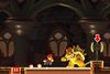 Super Marios kampe med den muterede øgle Bowser bliver til en animationsfilm. Screenshot fra spillet Super Mario Run