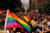 Pride parade på 5th Avenue i New Yourk. Foto: Lucas Jackson/Reuters