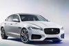 Den nye Jaguar XF har klare tråde til den første generation, men den har fået et mere kraftfuldt udtryk. Fotos: Jaguar