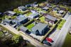 Ifølge Aarhus Kommune er næsten hvert tredje kolonihavelod overbebygget ulovligt. Her ses et billede af Haveforeningen Dybkjær i Aarhus N, hvor der ser ud til at være nogle ret store huse. Foto: Danni Paulsen
