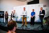 Under coronakrisen er svenskernes strategi i høj grad blevet udstukket af statsepidemiolog Anders Tegnell. Som næsten dagligt orienterer svenskerne om udviklingen. Arkivfoto: Jonathan NACKSTRAND / AFP