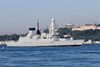 FILE PHOTO: British Royal Navy's Type 45 destroyer HMS Defender arrives for a port visit in Istanbul, Turkey June 9, 2021. REUTERS/Yoruk Isik/File Photo