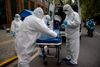 Kina beskyldes af USA for at have skjult omfanget af coronavirus i Kina. Foto: Noel Celis/AFP