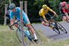 Fuglsang og Froome i den gule trøje er konkurrenter, der indimellem også træner sammen i Monaco, hvor de begge bor. Foto: Christophe Ena
