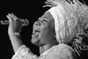 Aretha Franklin krævede respekt tilbage i 1960'erne – og det fik hun i den grad fra kolleger og musikelskere i den lange karriere, der fulgte. Foto: Reuters