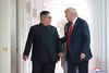 Donald Trump og Kim Jong-un mødtes tidligere i år. Foto: Kcna