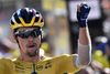 Primoz Roglic vandt karrierens tredje Tour de France-etape med sin sejr på 4. etape. Foto: Anne-Christine POUJOULAT / AFP)