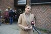 Statsminister Mette Frederiksens stemte i Hareskov tirsdag morgen den 16. november 2021. Foto: Martin/Sylvest Ritzau Scanpix