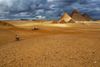 Pyramiderne i Giza er det ældste af verdens syv vidundere, og det eneste, der stadig er stort set intakt. Foto: Muhammed Muheisen