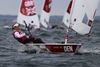 Tokyo 2020 Olympics - Sailing - Women's Laser Radial - Opening Series - Enoshima Yacht Harbour - Tokyo, Japan - July 27, 2021. Anne-Marie Rindom of Denmark in action. REUTERS/Ivan Alvarado