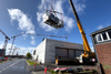 De seks store pumper leverer varme til, hvad der svarer til 1.900 husstande. Foto: Kredsløb