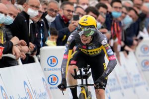 Jonas Vingegaard kørte et brag af en enkeltstart på 5. etape af Touren og slog blandt andre Kasper Asgreen.