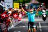 Jakob Fuglsang vandt Liege-Bastogne-Liege i 2019. Nu skal danskeren vælge mellem endagsløbet og Giro d'Italia, der overlappet hinanden i den reviderede cykelkalender. Arkivfoto: Jean-Christophe Bott/AP