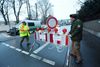 Fundet af bomben, der er af den type, som Storbritannien brugte under Anden Verdenskrig, har ført til massiv mobilisering af hele 900 politifolk. Foto: Tobias Hase/AP