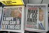 Presset mod præsident Trump fremgår tydeligt i de amerikanske medier. Foto: Richard B. Levine/AP