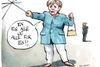 EU er svækket, bl.a. fordi den før hen så magtfulde Angela Merkel nu har annonceret sin afgang som kansler. Arkivillustration: Rasmus Sand Høyer