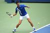 Novak Djokovic er videre til tredje runde af US Open efter sejr over briten Kyle Edmund. Foto: Danielle Parhizkaran/Ritzau Scanpix