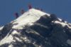 Sådan så det ud, da 80-årige Yuichiro Miura nåede toppen af Mt Everest i sidste uge.