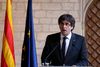 Puigdemont stod som catalansk selvstyrepræsident i spidsen for en omstridt afstemning om uafhængighed fra Spanien. Foto: Emilio Morenatti