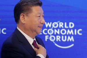 Topmødet i Kina skal ses i forlængelse af præsident Xi Jinpings udspil i Davos tidligere på året, da han stod på talerstolen som den fremmeste bannerfører for frihandel og åbne grænser. Foto: Michel Euler/AP