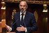 Den franske premierminister, Edouard Philippe, var yderst forsigtig, da han tirsdag fremlagde planen for Frankrigs gradvise genåbning. Foto: David Niviere/AFP