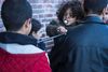 Det er fortsat syrere, der topper listen af asylsøgere, men de seneste måneder er der kommet flere iranere til. Billedet er taget i november på banegården i Flensborg. Arkivfoto: Katrine Marie Kragh