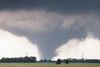 En tornado i staten Kansas, hvor der mange gange i løbet af sæsonen bliver varslet tornadoer. Mandag den 20. maj er tornado-truslen dog usædvanlig alvorlig. Foto: Travis Heying/The Wichita Eagle via AP