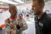 Jan Magnussen og sønnen Kevin ved Le Mans i 2021. Arkivfoto: Jan Sommer