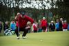 Bjørn kunne notere sig to birdies undervejs, men fire bogeys trak altså fra i regnskabet. Foto: René Schütze/Polfoto