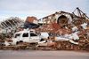 A general view of damage and debris after a devastating outbreak of tornadoes ripped through several U.S. states, in Mayfield, Kentucky, U.S., December 11, 2021. REUTERS/Cheney Orr