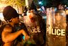 En demonstrant uden for Det Hvide Hus i Washington, D.C. Foto: Eric Baradat/AFP