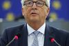 EU-Kommissionens formand, Jean-Claude Juncker, holder sin tale om i Unionens tilstand. Foto: Jean-Francois Badias/AP