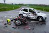 Antallet af trafikdræbte steg i april, selv om der var langt færre biler på vejene. Her er det et billede fra en tidligere trafikulykke i Nordjylland. Arkivfoto: René Schütze
