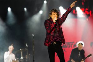 Det legendariske band fandt formen efter en halv times tid. Mick Jagger var aftenens oplevelse.