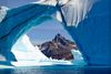 Ilulissat Isfjorden i det vestlige Grønland blev optaget på Unescos verdensarvliste i 2004. Foto: Greenland Travel
