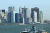 Udsynet over New York og Manhattan Skyline kan nydes i fulde drag fra Staten Island Ferry.